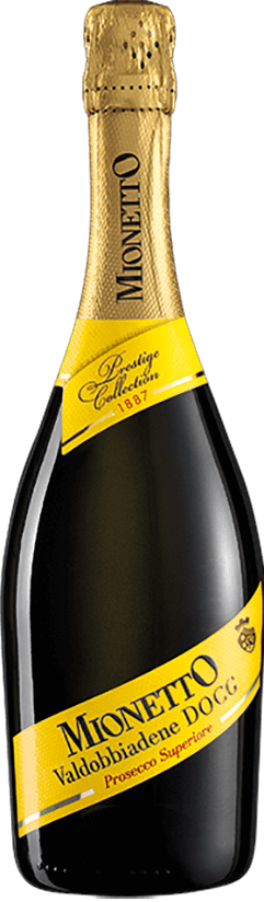 Mionetto Prestige: Valdobbiadene Prosecco Superiore DOCG Mionetto Prestige: Valdobbiadene Prosecco Superiore DOCG
